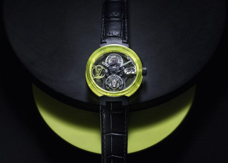 Louis Vuitton Presents the Tambour Moon Flying Tourbillon “Poinçon de Genève”
