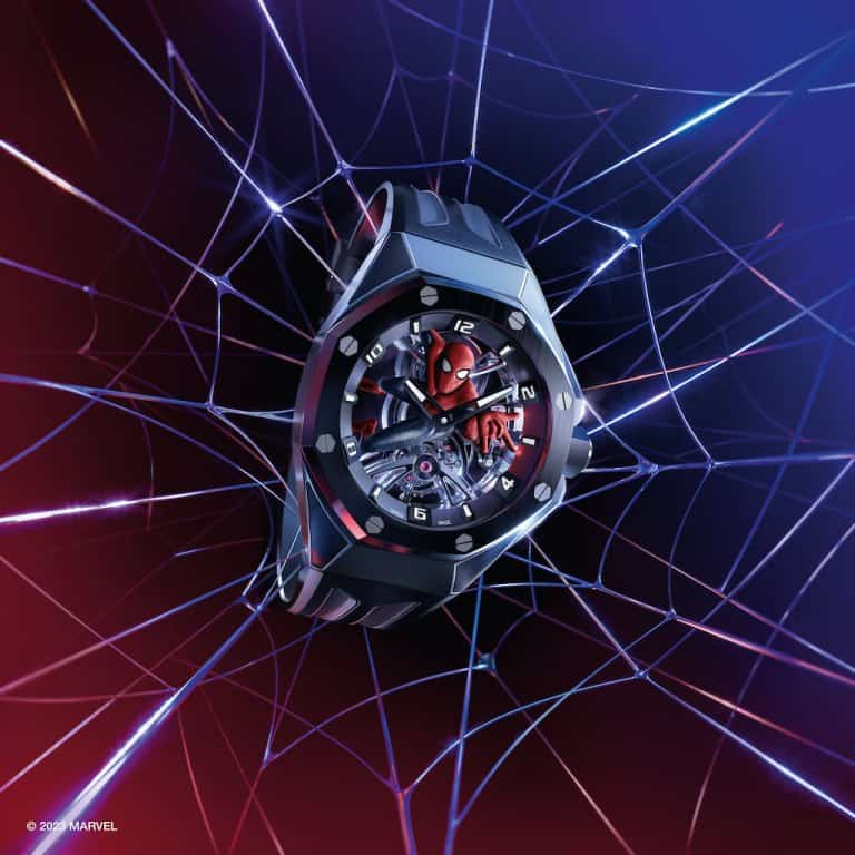 Audemars Piguet Joins Forces with Marvel for Royal Oak Concept Tourbillon “Spider-Man”