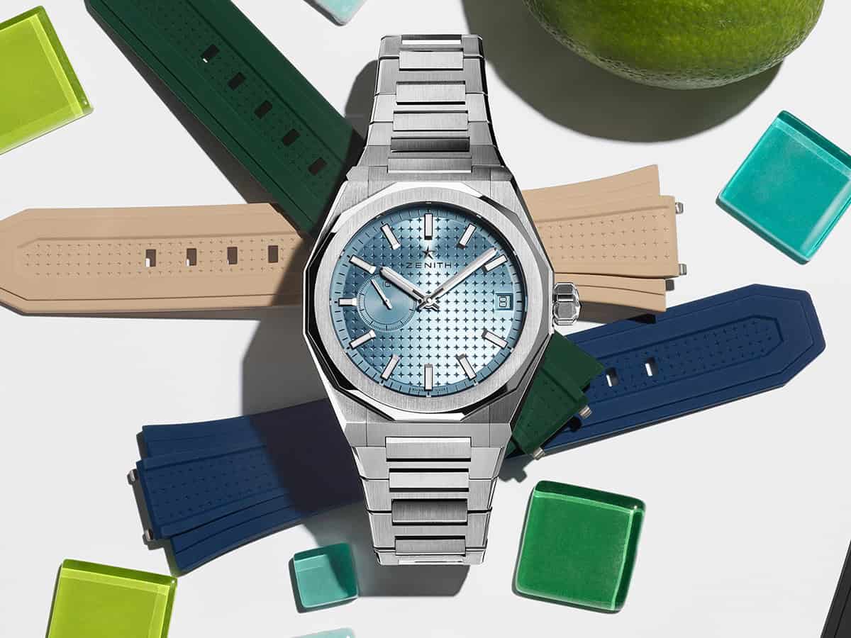 Cool as Ice: Zenith Launches a Trio of DEFY Skyline Boutique Edition with Ice Blue Dials