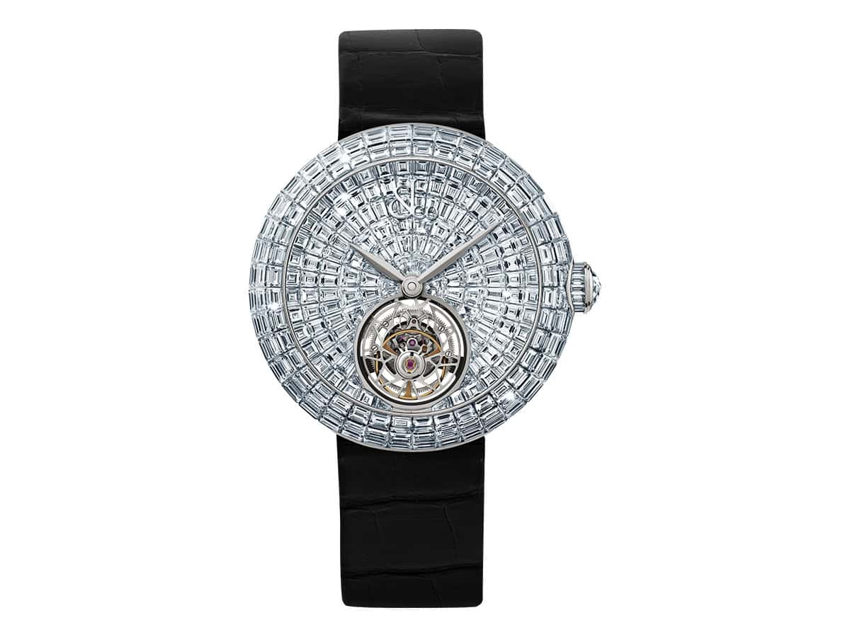 Rihanna Wears The $670,000 Jacob &Co. Brilliant Flying Tourbillon Watch As A Choker