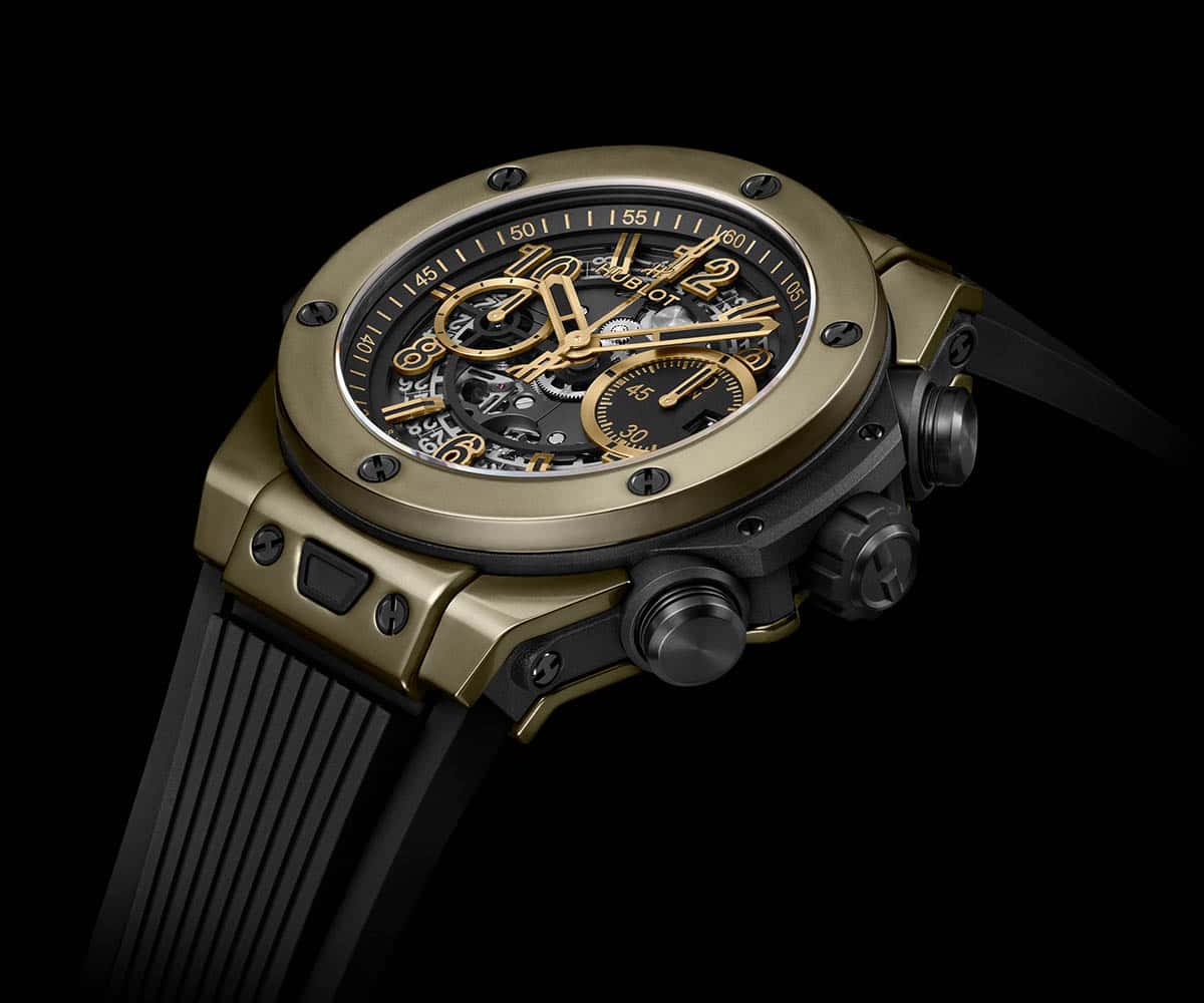 Hublot Goes For The Gold With The New Big Bang Unico Full Magic Gold