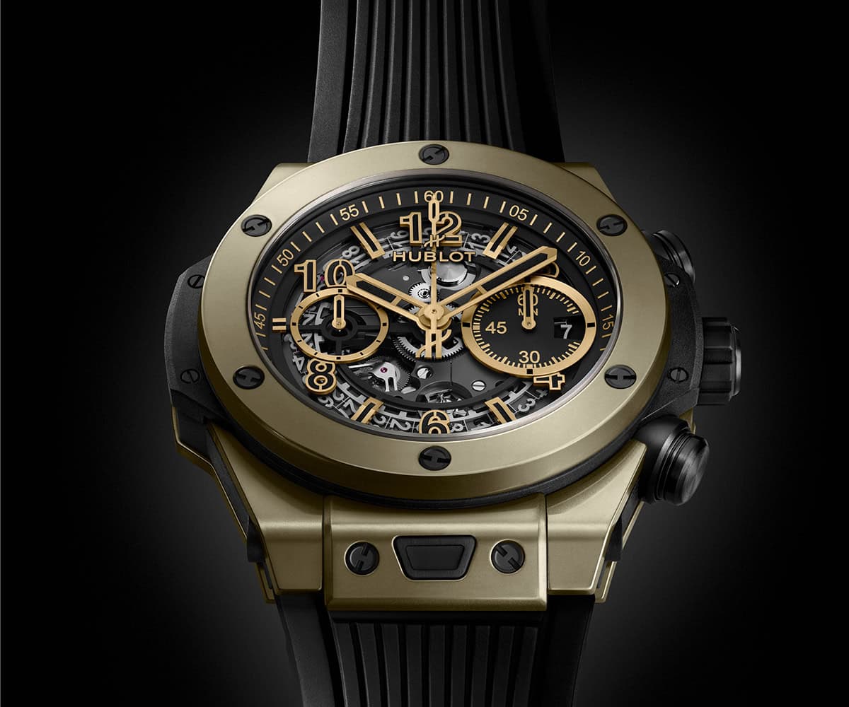 Hublot Goes For The Gold With The New Big Bang Unico Full Magic Gold