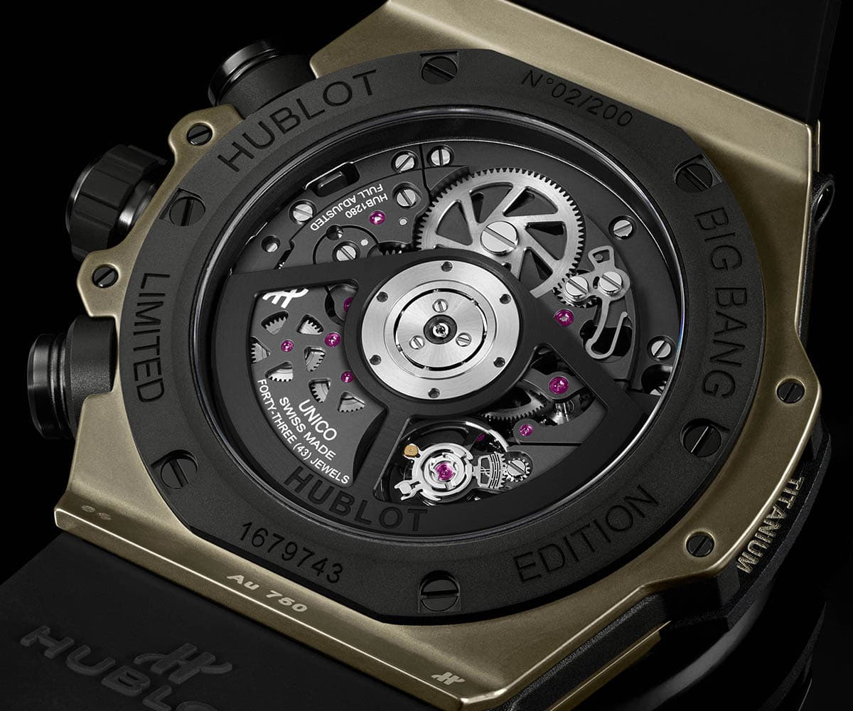 Hublot Goes For The Gold With The New Big Bang Unico Full Magic Gold