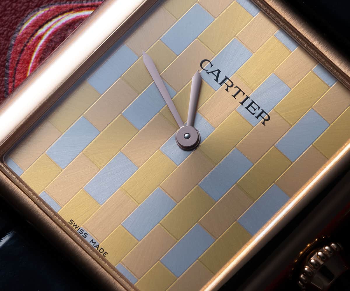 Watch Of The Week: Cartier Tank Louis Cartier Tri-Gold Dial