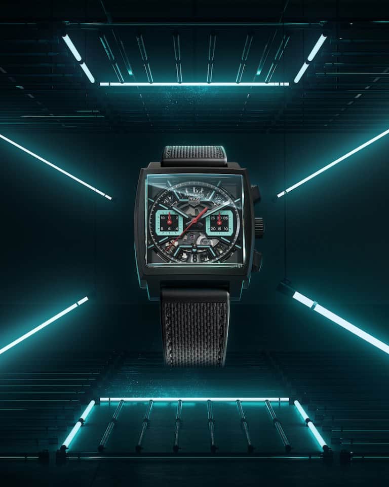 TAG Heuer Launched Three New Monaco Skeleton Dial Pieces at This Year’s F1 GP