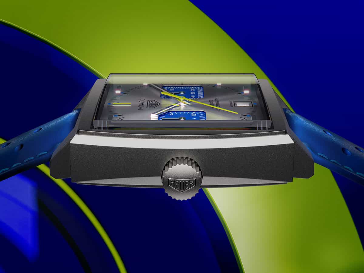 TAG Heuer Unveils the Monaco Chronograph Racing Blue Limited Edition
