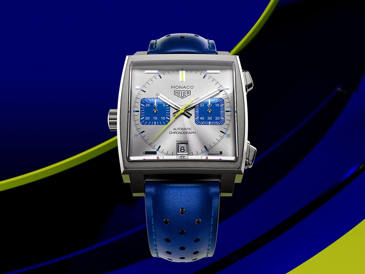 TAG Heuer Unveils the Monaco Chronograph Racing Blue Limited Edition
