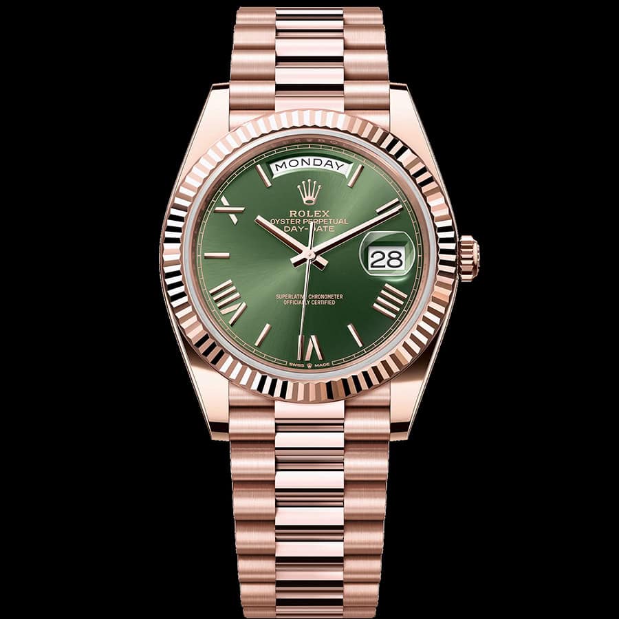 Is the Rolex Day-Date 40mm In Everose Gold With The Mint Green Dial The Watch Of The Summer?