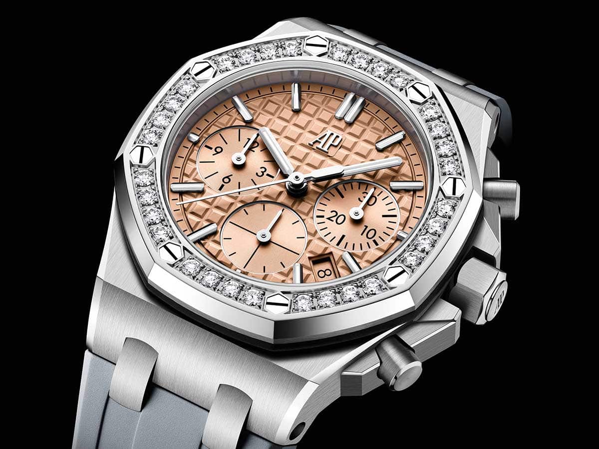 Introducing Four New Audemars Piguet Royal Oak Offshore Selfwinding Chronographs Dazzling With Gemstone Bezels