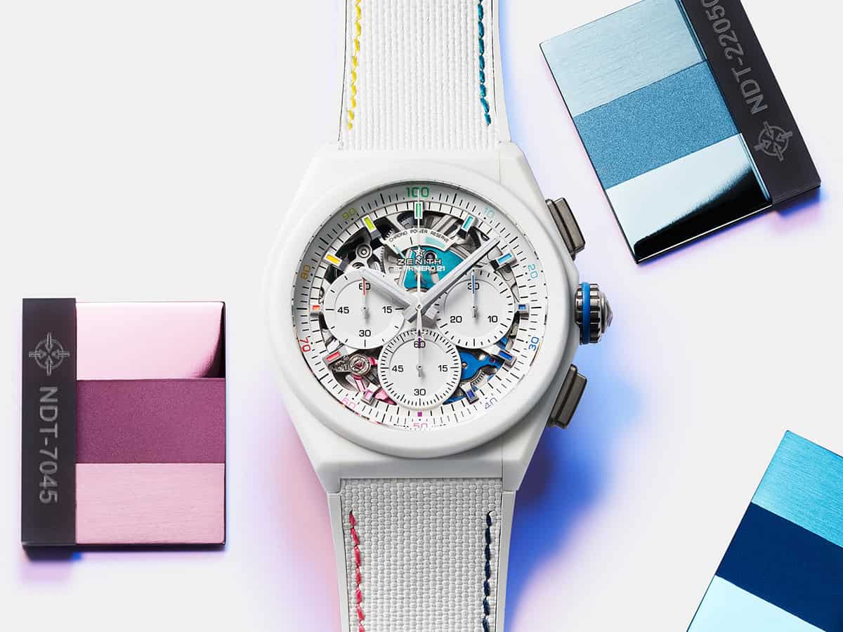 Zenith Introduces Two DEFY 21 Chroma II Limited Editions, Opening The Door To A Technicolor World