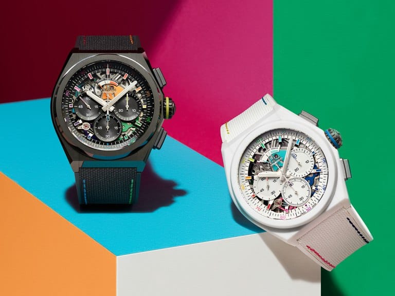Zenith Introduces Two DEFY 21 Chroma II Limited Editions, Opening The Door To A Technicolor World