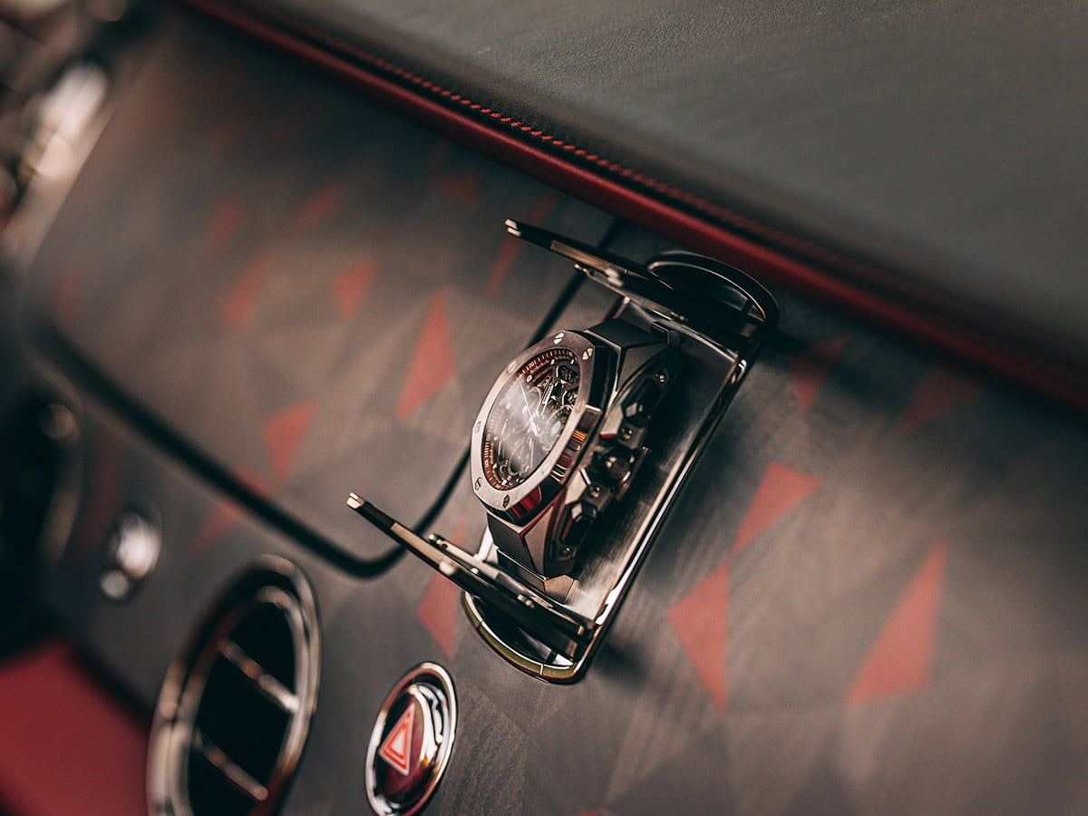 The 2024 Rolls-Royce La Rose Noire Features A Removable Audemars Piguet Watch