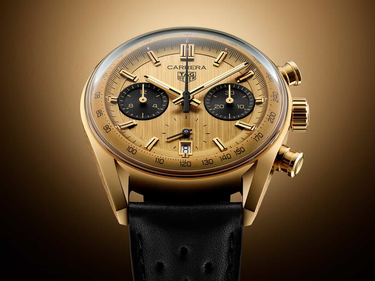 TAG Heuer Goes For The Gold With Its New Carrera Chronograph