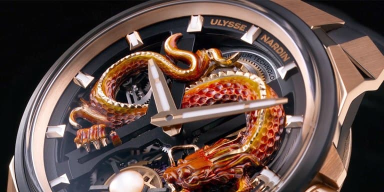 Haute News: Ulysse Nardin Unveils The Blast Tourbillon Dragon