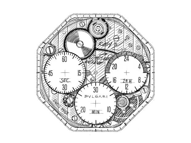 A Haute Look At Bulgari's Octo Finissimo Sketch Series