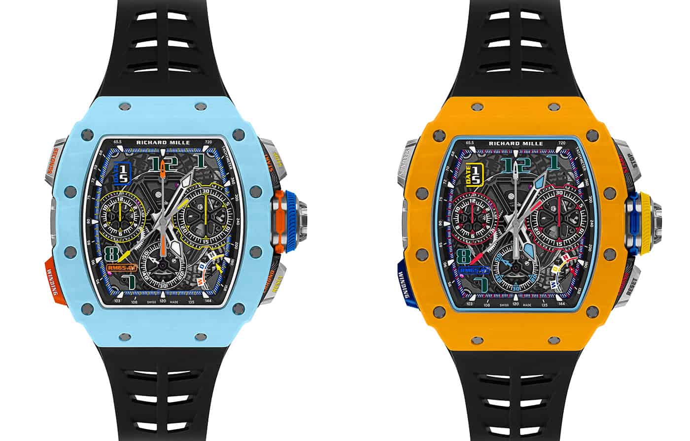 The Richard Mille RM 65-01 Split-Seconds Chronograph Now Comes In Two New Summer-Approved Colors
