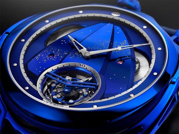 De Bethune Unveils the Exquisite DB28XP Kind of Blue Tourbillon