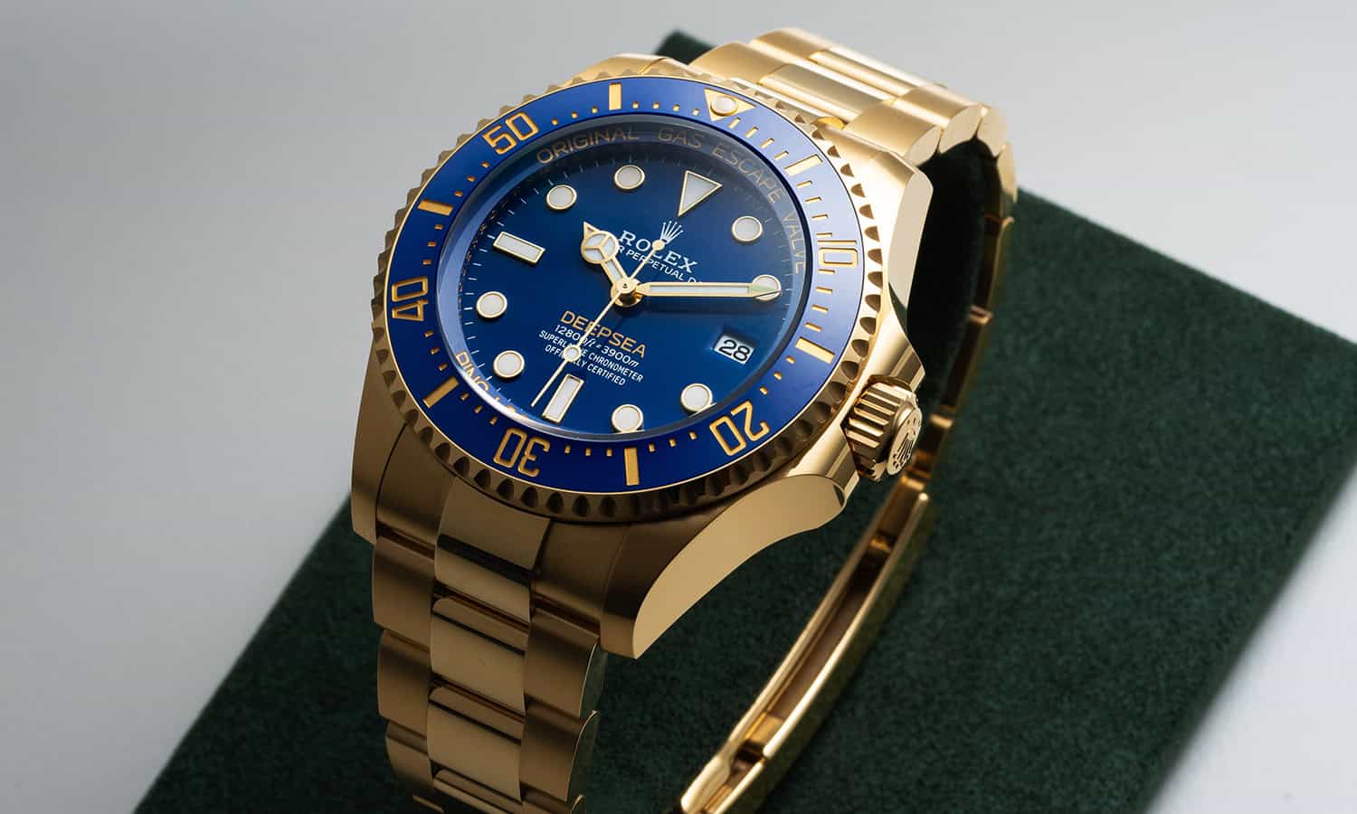 Watch Of The Week: The Oyster Perpetual Rolex Deepsea In 18K Yellow Gold