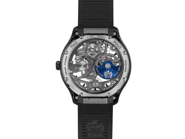 For The First Time In History, The Piaget Polo Skeleton Is Crafted In Ceramic