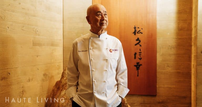Chef Nobu Matsuhisa Is Celebrating 30 Years Of Greatness Rocking A Harry Winston Watch