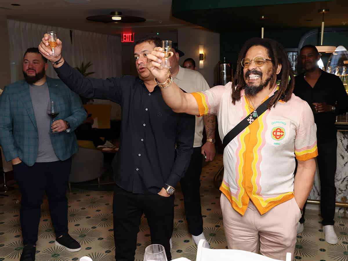 Haute Time Toasts Ronnie Fieg During Art Basel Miami Beach With Cincoro Tequila