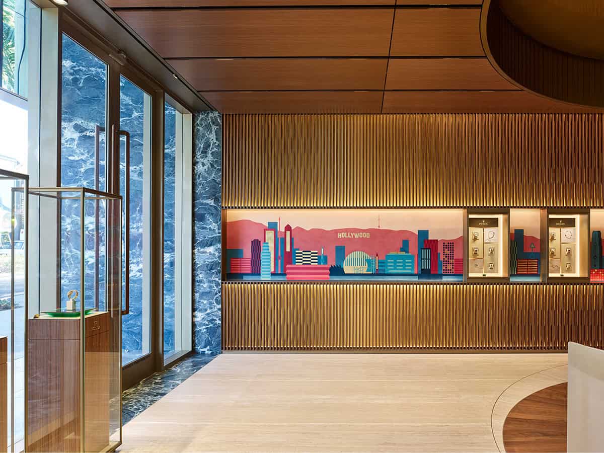 Rolex Continues Its California Expansion With The Opening Of Its Boutique On Rodeo Drive