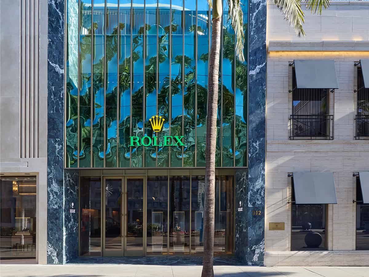 Rolex Continues Its California Expansion With The Opening Of Its Boutique On Rodeo Drive