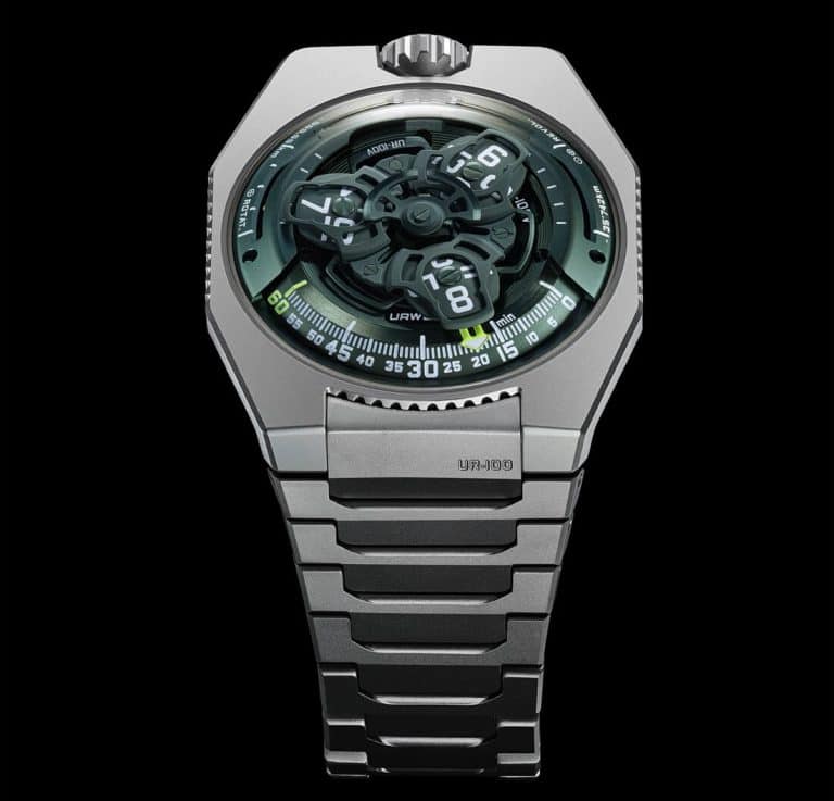 Urwerk Introduces The UR-100V Magic T ‘Hunter Green’ Edition