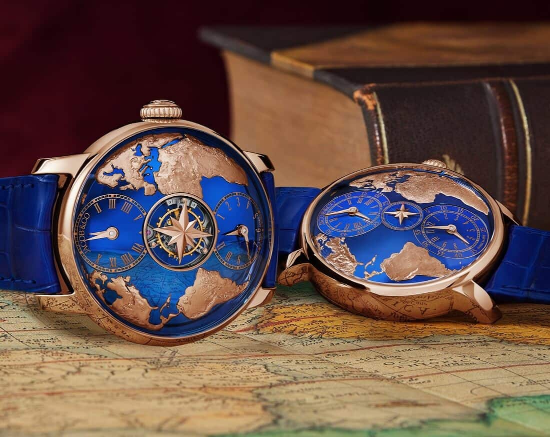 Jacob & Co. Just Dropped The World Is Yours Dual Timezone Tourbillon
