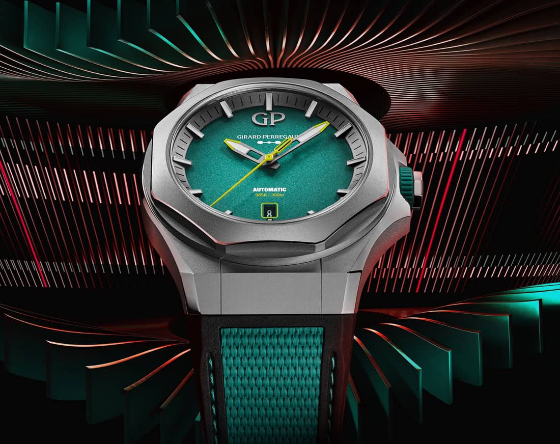 Girard-Perregaux Unveils The Laureato Absolute Aston Martin F1 Edition
