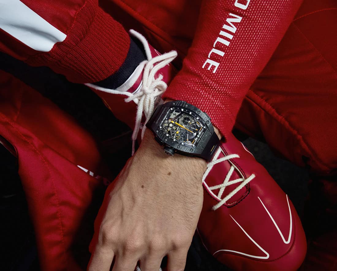 RM 43-01 Ferrari Divers detail 2