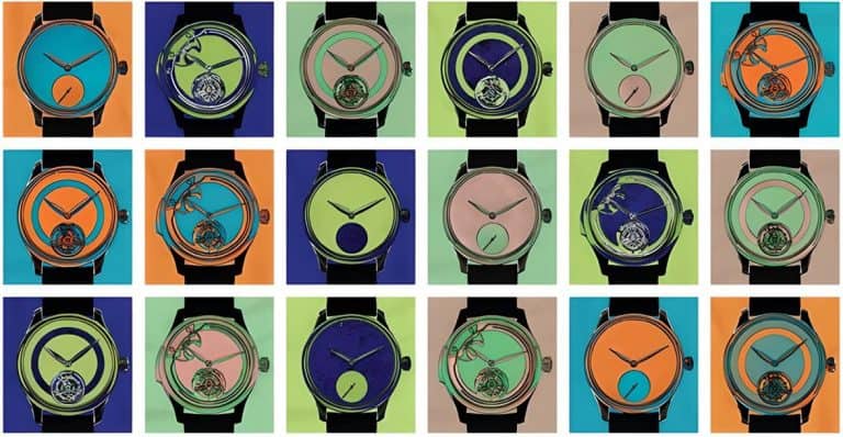 The H. Moser & Cie. Pop Collection Is Complete With Vibrant Gemstone Timepieces