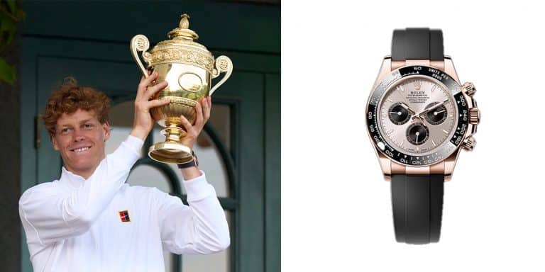 Jannik Sinner Claims First Wimbledon Title—Shining with the Rolex Daytona