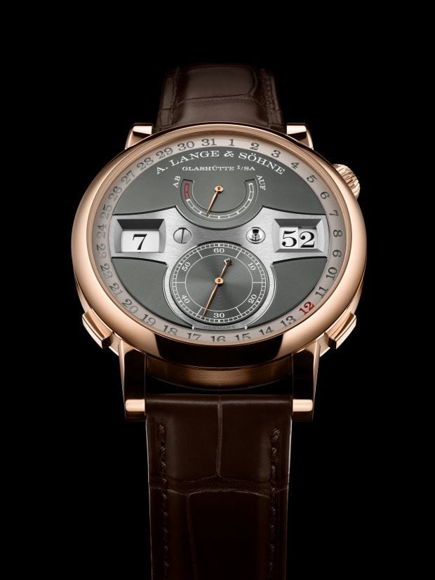 A. Lange & Söhne Unveils the New Zeitwerk Date in Pink Gold