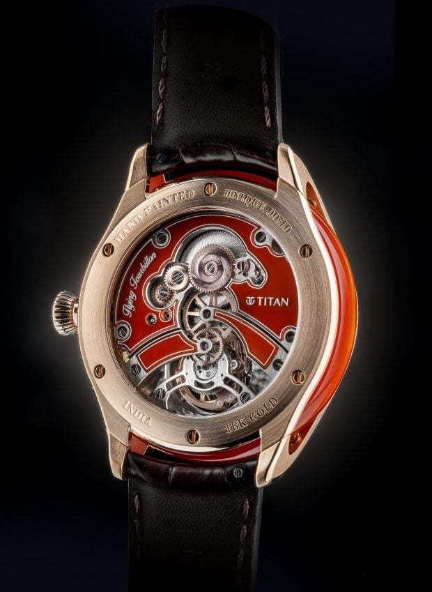 The Titan Nebula Jalsa: A Micro-Painted Flying Tourbillon Made in India