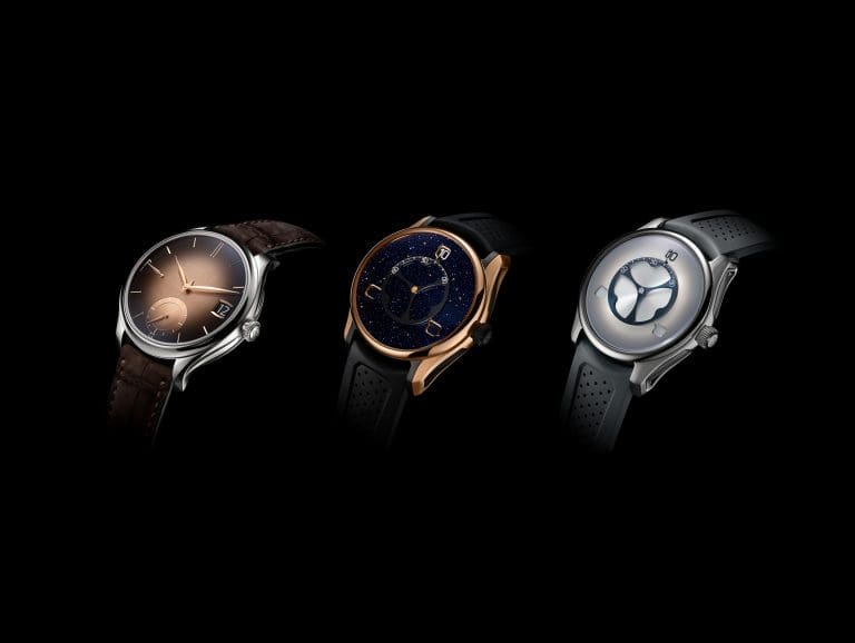 Introducing the H. Moser & Cie. Endeavour Perpetual Calendar Smoked Salmon and Pioneer Flying Hours