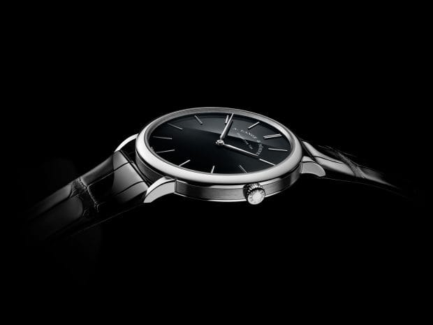 A. Lange & Söhne's Saxonia Thin Returns in Platinum and Honeygold®