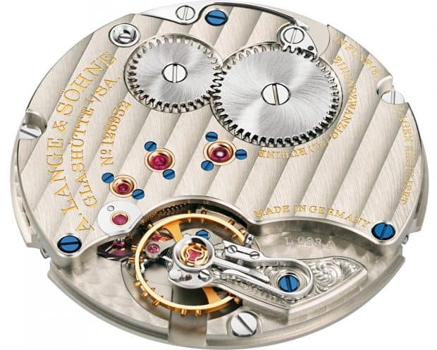 A. Lange & Söhne's Saxonia Thin Returns in Platinum and Honeygold®