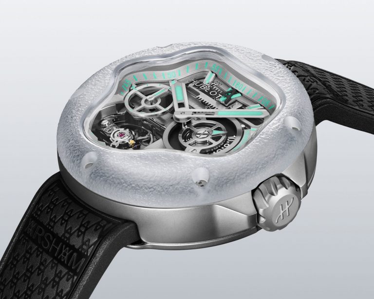 A Hublot Wristwatch Shaped by Water