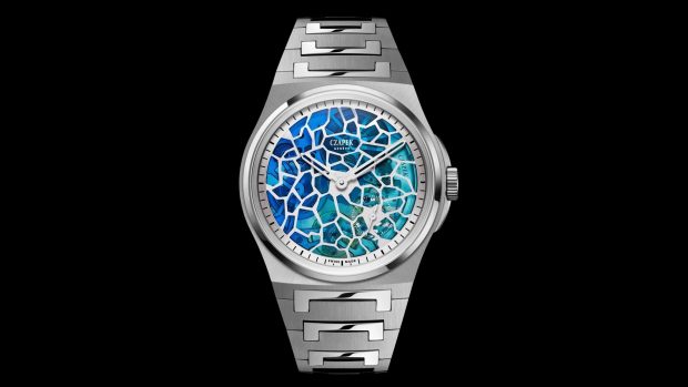 A 6th-Century Byzantine Enameling Technique Adorns the New Czapek Antarctique Plique-à-Jour Polar Blue