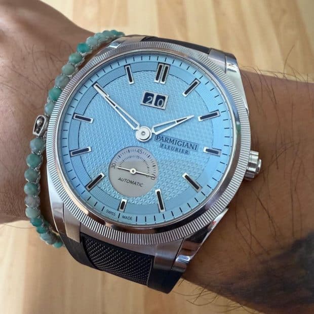 Parmigiani Fleurier Adds Agave Blue to Its Colourful Tonda Family