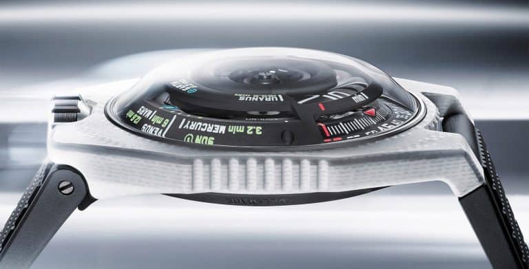URWERK UR 100V LS Ceramic: When Time Becomes Distance & Light Finds Form