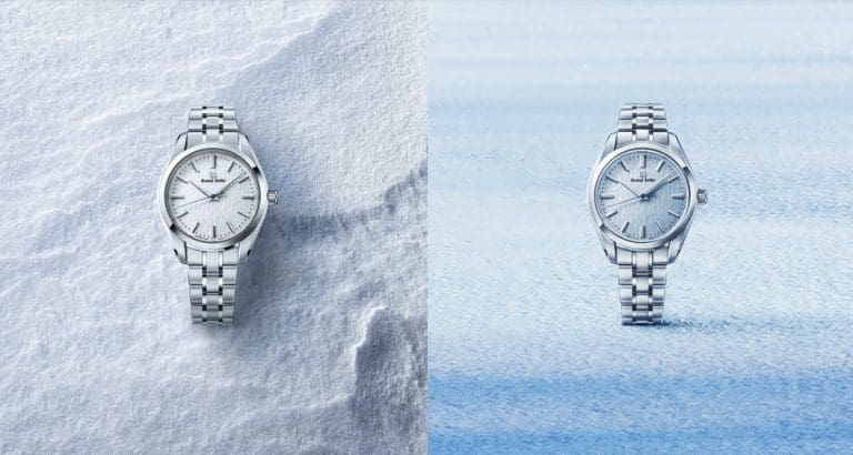 Grand Seiko Channels Winter in Shinshu with Two 33mm Snowflake and Skyflake Creations