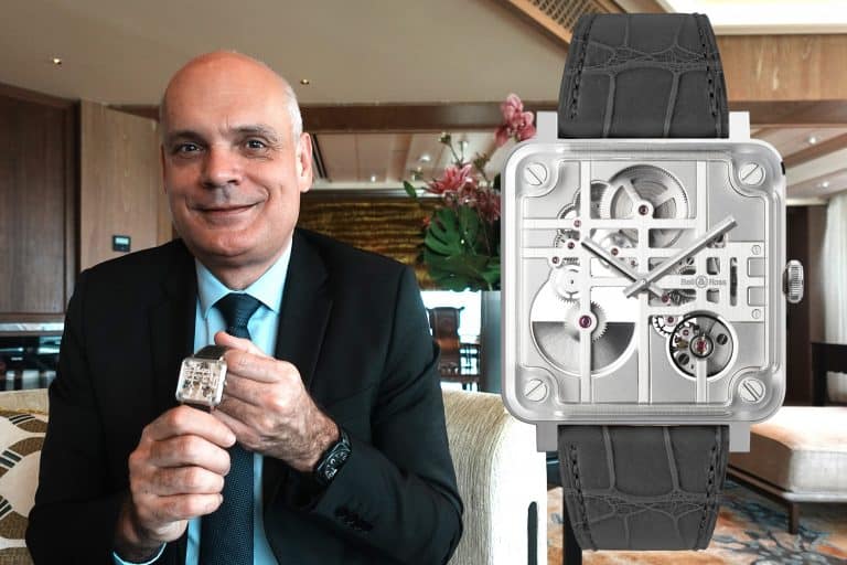 Bell & Ross MD Fabien de Nonancourt Introduces the BR-X3 Micro Rotor