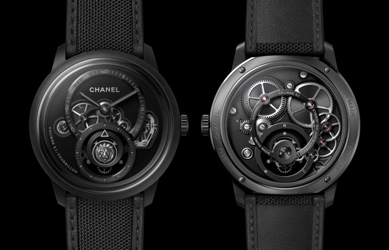 Chanel Debuts the Monsieur Lion Tourbillon Black Edition at Watches & Wonders 2026 — Limited to 55 Pieces