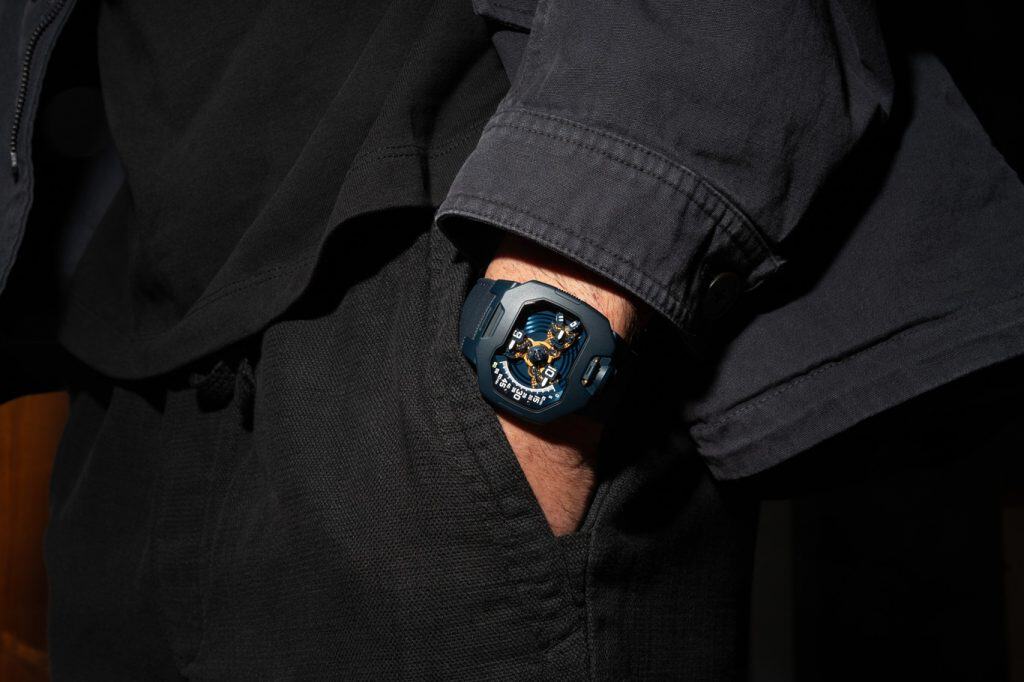 URWERK UR-120 Blue Planet Marks the Final Chapter of One of Independent Watchmaking’s Most Daring Creations
