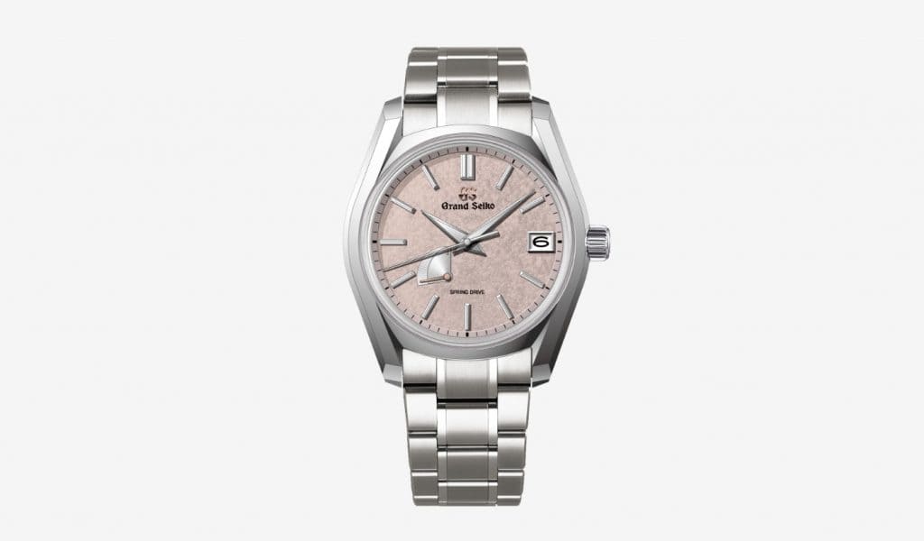 Introducing the Grand Seiko SBGA529: A 30-Piece Peach Blossom Spring Drive, Exclusive to Reeds Jewelers