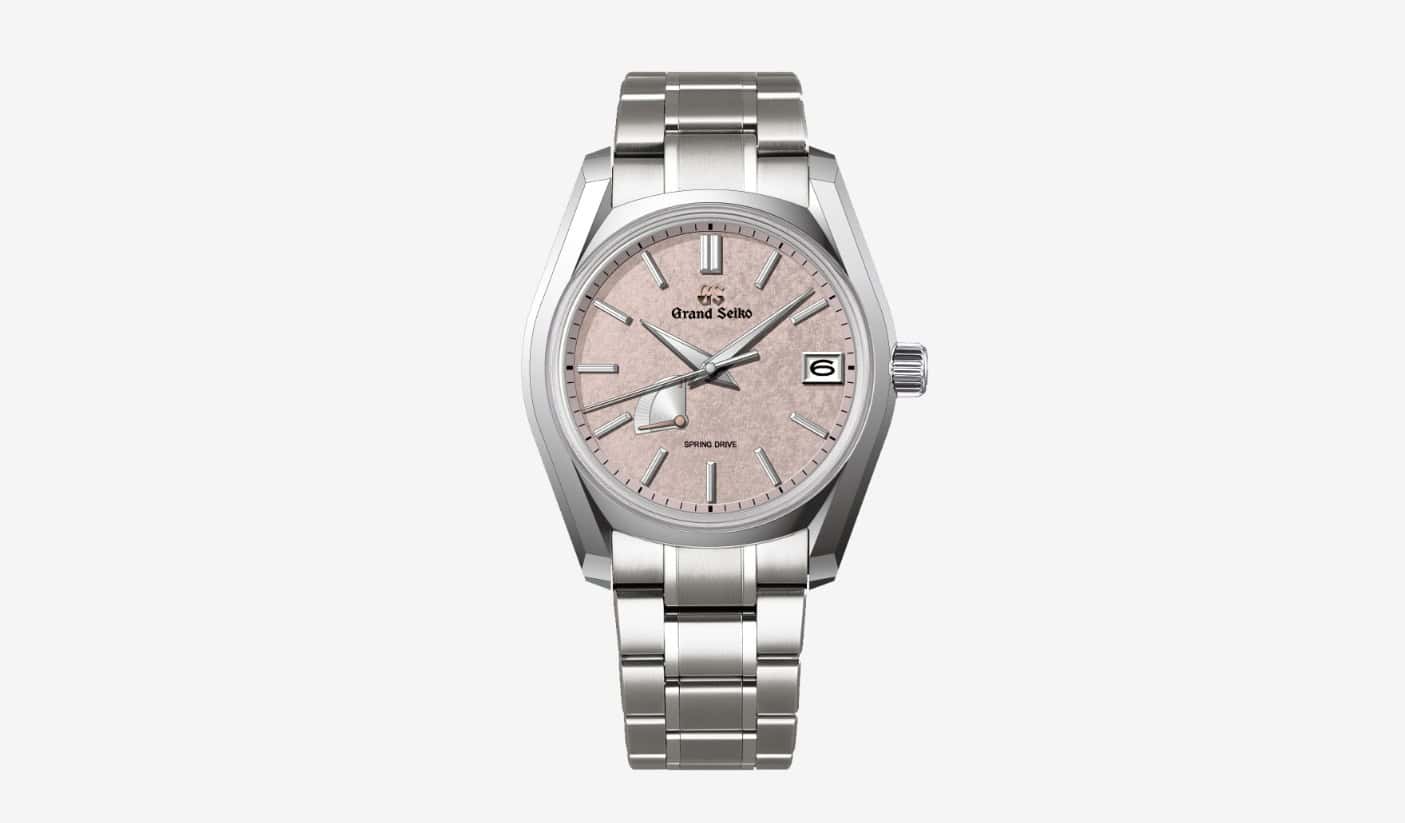 Introducing the Grand Seiko SBGA529: A 30-Piece Peach Blossom Spring Drive, Exclusive to Reeds Jewelers