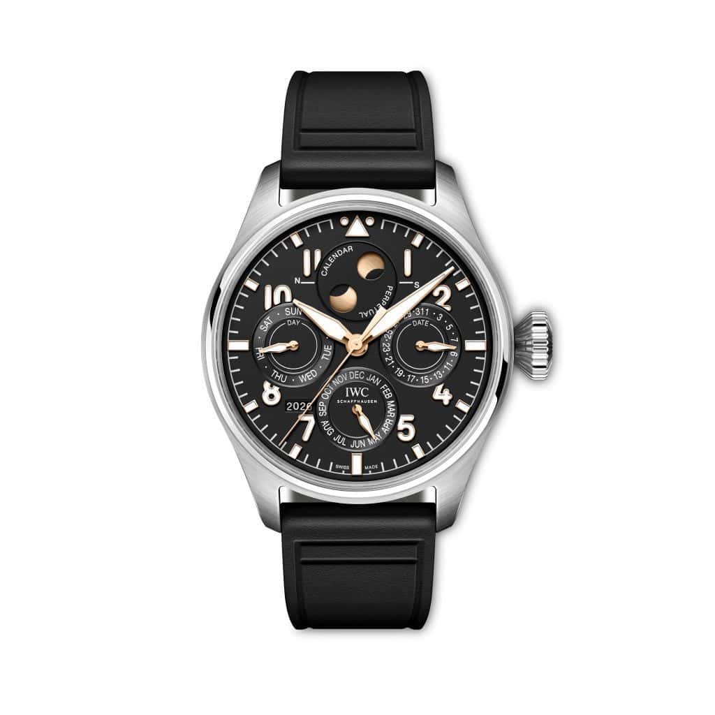 IWC’s New Big Pilot’s Watch ProSet Reinvents the Perpetual Calendar for Mercedes-Benz’s 140th