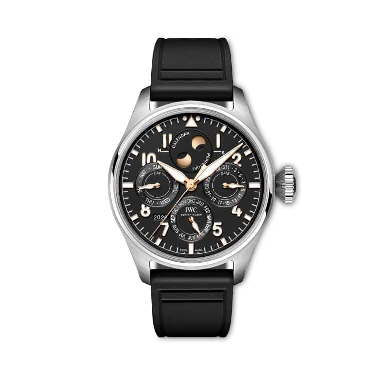 IWC’s New Big Pilot’s Watch ProSet Reinvents the Perpetual Calendar for Mercedes-Benz’s 140th